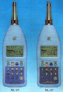 理音(RION) NL-21_NL-31 声级计|噪声检测仪